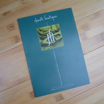 Shanti Boutique Gedrukte catalogus (Engelstalig)