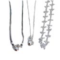 Zilveren Enkelband Set