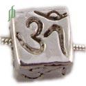 Ohm Kubus Zilveren Ketting
