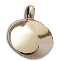 Vloeiende Yin Yang Hanger 2.5 cm Echt Zilver