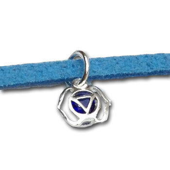 Chakra Enkelband of Armband Blauw Voorhoofdchakra #1