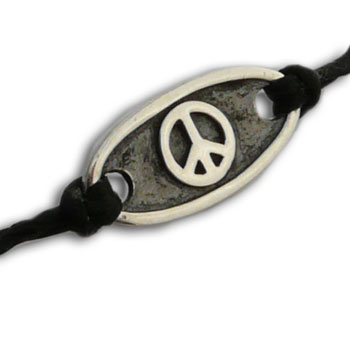 Vredessymbool Armband 19 cm #2