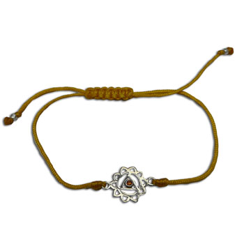 Zonnevlechtchakra Armband Geel