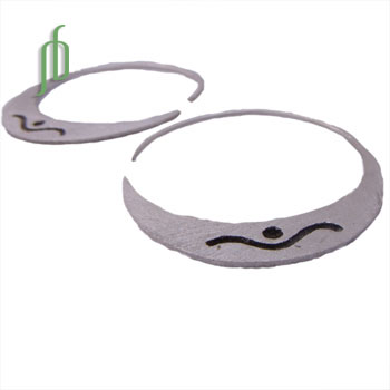 "Shiva Moon" Creolen