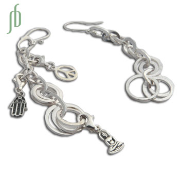 "Connections": Cirkel Oorbellen