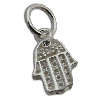 Hamsa Bedeltje zilver