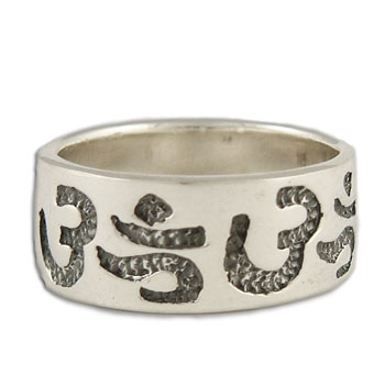 Ohm Ring Echt Zilver